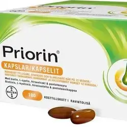 1 sheet priorin capsules original