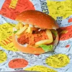 Chicken Scallop Burger
