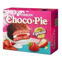 Choco Pie Strawberry 12Pcs