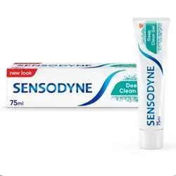 Sensodyne deep clean gel 75 ml