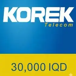 Korek 30,000 IQD