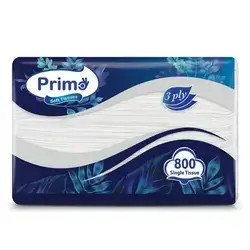 Primo Soft Tissue 3 ply 800 single tissue