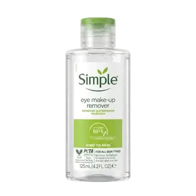 Eye Make-Up Remover 125ml _ Simple