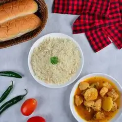 Rice And Chicken Brest