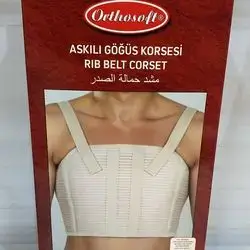 Rib belt corset