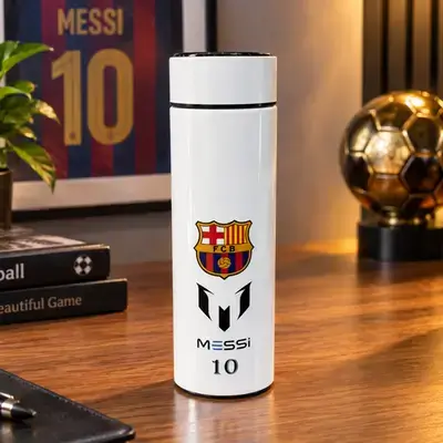 STEEL STAINLESS VACUUM CUP MESSI
