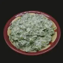Arugula with yogurt