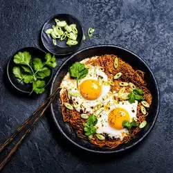 Fresh Fried Noodle with Egg