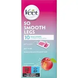 Veet So Smooth Legs 10 Wax Strips