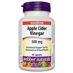 WEBBER NATURAL Apple Cider Vinegar 500 mg 90 Capsules