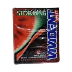 Vivident Storming Watermelon Flavored Gum 33g