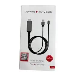 Adapter conecting Lightning (iphone) to HDMI