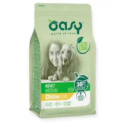 Oasy Medium Adult Chicken 12kg