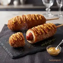Corn Dog With Sausage
