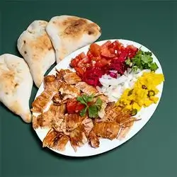 Half Chicken Gas Plate
