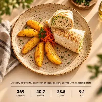 Egg Chicken Milanese Sandwich