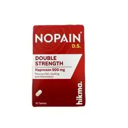 No Pain Double Strength 10 tabs hikma jordan