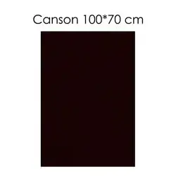 Canson Paper (Black) 100 X 70 cm