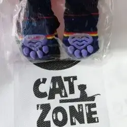 Cat Socks, Four Pieces, Small Size