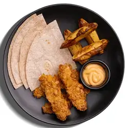 "Crispy Chicken Wedges Box	"