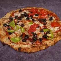 Cheese Tomato Bell Pepper And Olives