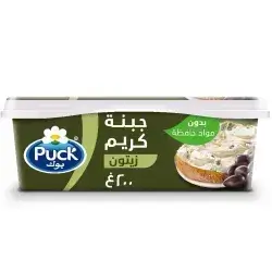 Puck Cream Cheese With Olives Spread 200g