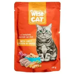 Wise Cat Chiken In Sauce Poch
100 g