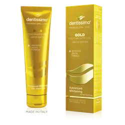 dentissimo Gold Advanced Whitening Toothpaste 75ml