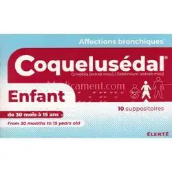 Coquelusedal Enfant suppositories for cough