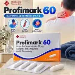 Profimark 60 mg Ibuprofen Suppositories