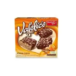 Sweet Plus Vafelice Wafer Cakes With Peanut Orange Cream 180 Gm