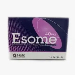 Nexum (Esomeprazole) 40mg, 14 Capsules Getz Pharma