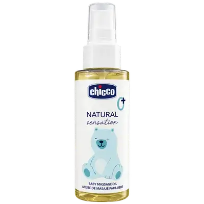 Natural Sensation 0+ Baby Massage Oil 100ml _ Chicco
