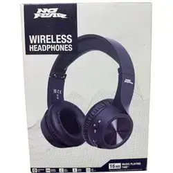 headset bluetooth/ No Fear Noise Cancelling Headphones Black