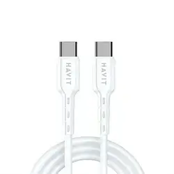 Havit Usb-C To Usb-C 60W White Cb6235