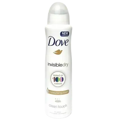 Invisible Dry Moisturising Cream Clean Touch 48H 250 ml _ Dove