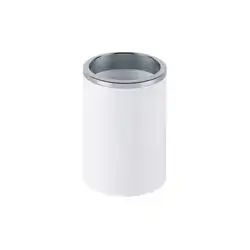 Lenox Toothbrush Holder White Plastic