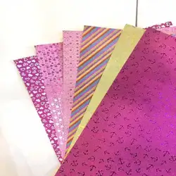 Book Cover and Notebooks Sticker Different Patterns, 6 Pieces