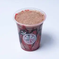 مۆز و شیر و فەراولەی و شوکولاتەیەی مامناوەند