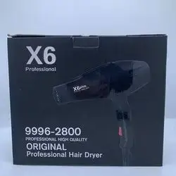 X6 Professional Original Professional Hair Dryer 9996-2800