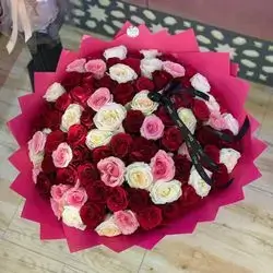Colored Rose Bouquet