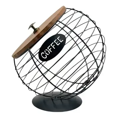 1pc Ironwood Model Decorations, Coffee Capsule Storage Baskets