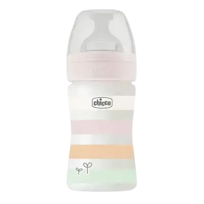 Well Being Bottle Anti-Colic System Slow Flow 0M+ Pink 150ml _ Chicco