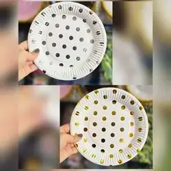 disposable paper plate