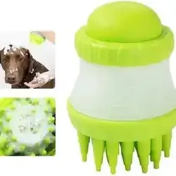 Pet bath brush