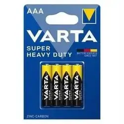 VARTA SUPER HEAVY DUTY BATTERY AAA