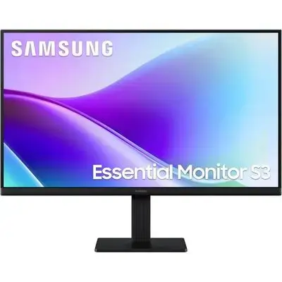 شاشة سامسونج Essential S3 مقاس 27 بوصة، طراز S32GF، دقة FHD، 120 هرتز