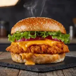 Double Crispy Burger
