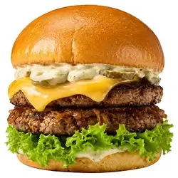 Double Pleasure Burger