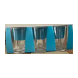 Water Glass Set 6pcs Clear